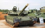 Xe tăng T-80BVM Nga hạ thiết giáp Bradley từ khoảng cách siêu xa... 9,5 km?