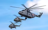 Trực thăng khổng lồ Mi-26 của Nga bất ngờ hiện diện tại Mali