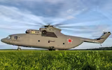 Trực thăng khổng lồ Mi-26 của Nga bất ngờ hiện diện tại Mali