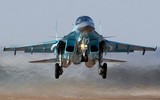 Vì sao cường kích Su-34 Fullback dễ bị bắn hạ hơn các dòng chiến đấu cơ khác?
