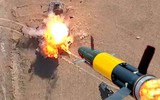 Xe tăng M55S 'đồ cổ' may mắn sống sót trước đạn pháo Krasnopol tối tân?