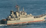 Tàu đổ bộ cỡ lớn Nga bị thương nặng sau khi trúng đòn của UUV