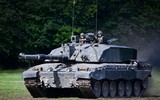 Xe tăng Challenger 2 được phát hiện 'đội lồng sắt' ra trận