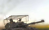 Xe tăng Challenger 2 được phát hiện 'đội lồng sắt' ra trận