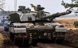 Xe tăng Challenger 2 được phát hiện 'đội lồng sắt' ra trận
