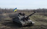 Xe tăng Challenger 2 được phát hiện 'đội lồng sắt' ra trận