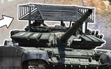 Xe tăng Challenger 2 được phát hiện 'đội lồng sắt' ra trận