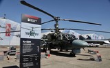 Trực thăng tấn công Ka-52M nâng cấp lần đầu ra mắt tại Diễn đàn Army-2023