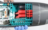 Tàu ngầm P-750B mới của Nga sẽ triển khai phương tiện không người lái dưới nước