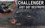Xe tăng Challenger 2 bị phá hủy Ukraine bất ngờ thu được T-90M Proryv hiện đại hơn của Nga?