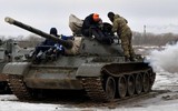 Xe tăng T-55 được sử dụng hiệu quả trong vai trò pháo tự hành