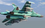 Oanh tạc cơ Su-34 trở thành phương tiện mang tên lửa hành trình tầm xa chiến lược
