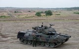 Xe tăng Leopard 1A5 nâng cấp chịu được cuộc tấn công của hàng loạt FPV Nga