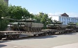 Quân đội Nga nhận lô xe tăng T-80BVM 'sản xuất mới' đầu tiên?