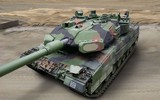 Cặp xe tăng Leopard hư hỏng trong chiến đấu được sửa chữa 'nhanh chóng mặt'