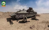 Thiết giáp chở quân Namer nặng nhất thế giới của Israel bị phá hủy bởi đạn RPG?
