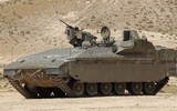Thiết giáp chở quân Namer nặng nhất thế giới của Israel bị phá hủy bởi đạn RPG?