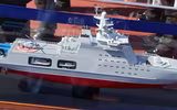 Tàu phá băng chiến đấu Ivan Papanin thể hiện sức mạnh trên Biển Barents