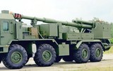 UAV Ukraine phát hiện pháo tự hành 2S43 Malva mới nhất của Nga tham chiến