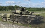 Xe tăng T-90M vô hiệu hóa tên lửa Javelin nhờ 'vải tàng hình' Nakidka