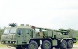 UAV Ukraine phát hiện pháo tự hành 2S43 Malva mới nhất của Nga tham chiến