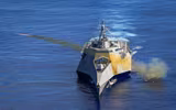 Tàu chiến ven bờ USS Savannah bội phần đáng sợ khi được tích hợp tên lửa SM-6