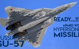 Tiêm kích tàng hình Su-57 có tên lửa hành trình tầm xa mới 'mang tính cách mạng'