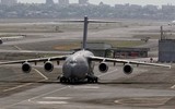 Hàng chục vận tải cơ C-17 của Mỹ hạ cánh xuống Trung Đông trong thời gian ngắn