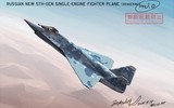 Nga bắt đầu sản xuất nguyên mẫu tiêm kích tàng hình Su-75 Checkmate đầu tiên