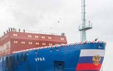 Tàu phá băng nước nông Dự án 22470M 'mạnh nhất thế giới' được khởi đóng tại Nga