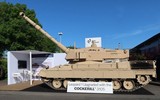 Xe tăng Leopard 1A5 cổ điển sánh ngang T-14 Armata nhờ tháp pháo Cockerill 3105 