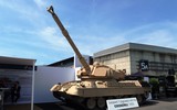 Xe tăng Leopard 1A5 cổ điển sánh ngang T-14 Armata nhờ tháp pháo Cockerill 3105 