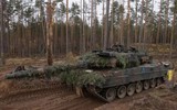 Quân đội Ukraine bắt đầu sử dụng xe tăng Leopard như pháo tự hành