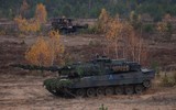 Quân đội Ukraine bắt đầu sử dụng xe tăng Leopard như pháo tự hành