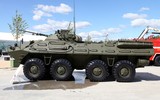 'Taxi chiến trường' BTR-90 Rostok 'độc nhất vô nhị' của Nga bị binh lính bỏ rơi 