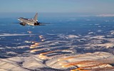 Oanh tạc cơ Tu-22M3 Nga thực hiện màn biểu dương lực lượng chưa từng có