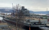 Tiêm kích MiG-29K và Su-33 'lên bờ dài hạn' hé lộ tình trạng tàu sân bay Đô đốc Kuznetsov