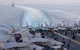 Tàu sân bay Mỹ ngoài khơi Yemen là tín hiệu báo trước cuộc tấn công lực lượng Houthi?
