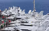 Tàu sân bay Mỹ ngoài khơi Yemen là tín hiệu báo trước cuộc tấn công lực lượng Houthi?