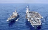 Tàu sân bay Mỹ ngoài khơi Yemen là tín hiệu báo trước cuộc tấn công lực lượng Houthi?