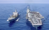 Tàu sân bay Mỹ ngoài khơi Yemen là tín hiệu báo trước cuộc tấn công lực lượng Houthi?