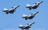 Tiêm kích J-10CE 'thách thức' Eurofighter Typhoon trong không chiến đối kháng