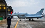 Tiêm kích J-10CE 'thách thức' Eurofighter Typhoon trong không chiến đối kháng