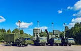 Bệ phóng S-350 Vityaz của Nga bị hỏng trong vụ trúng mìn hi hữu