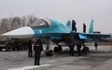Làn sóng máy bay ném bom tiền tuyến Su-34 gia nhập đội hình chiến đấu
