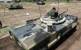Xe chiến đấu bộ binh BMP-3 bắt đầu được sử dụng như 'pháo xung kích'