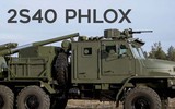 Cối tự hành 2S40 Phlox 'độc nhất vô nhị' bị phá hủy sau cú đánh của FPV