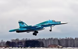 Làn sóng máy bay ném bom tiền tuyến Su-34 gia nhập đội hình chiến đấu