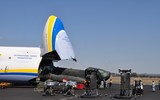 Siêu vận tải cơ An-124 Ukraine không vận số lượng lớn F-16 từ Mỹ