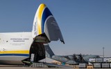 Siêu vận tải cơ An-124 Ukraine không vận số lượng lớn F-16 từ Mỹ